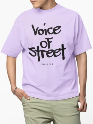 lavender oversized t-shirt