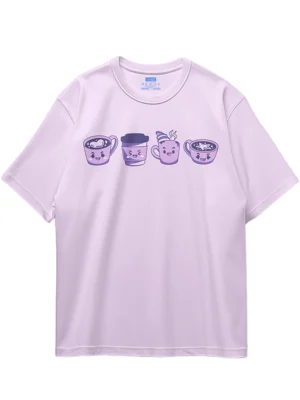 lavender oversized t shirt