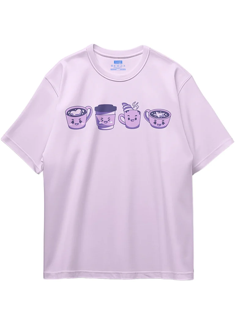 lavender oversized t shirt