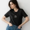 black t shirts women