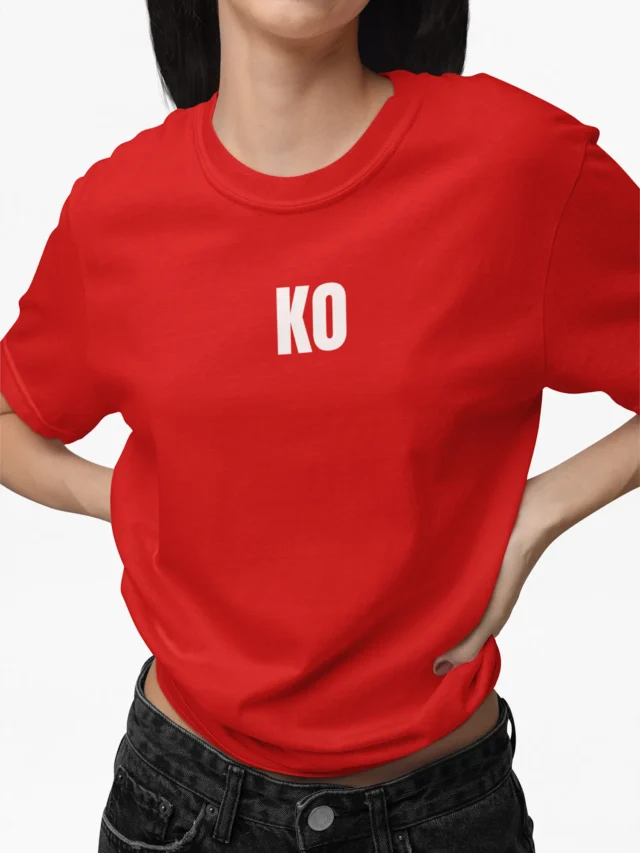 radiant red t-shirt