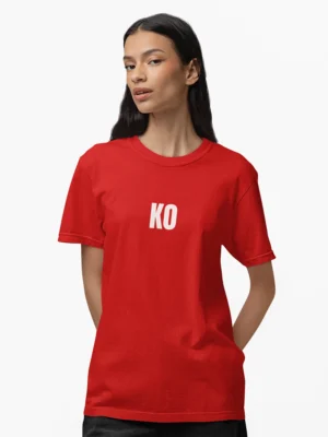 radiant red t-shirt