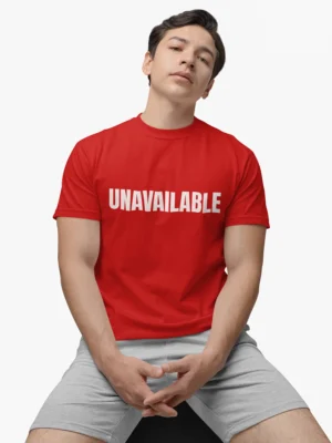 red t-shirt