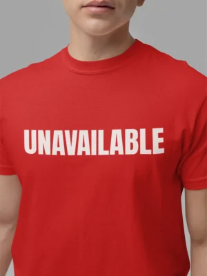 red t-shirt