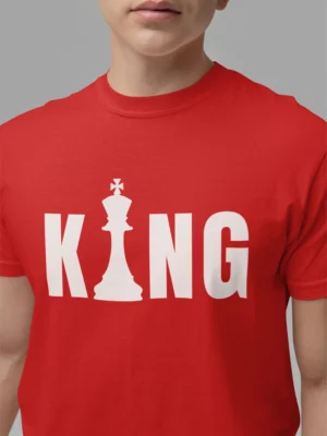 red t-shirt