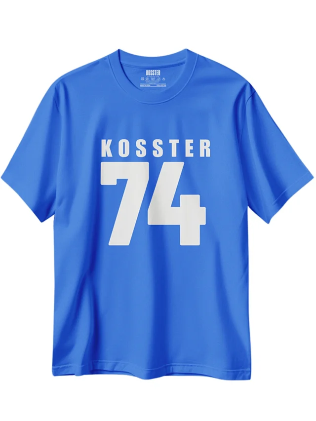 blue t-shirt