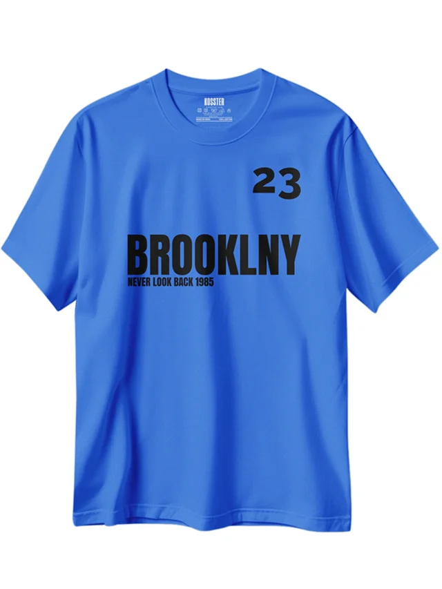 blue t-shirt