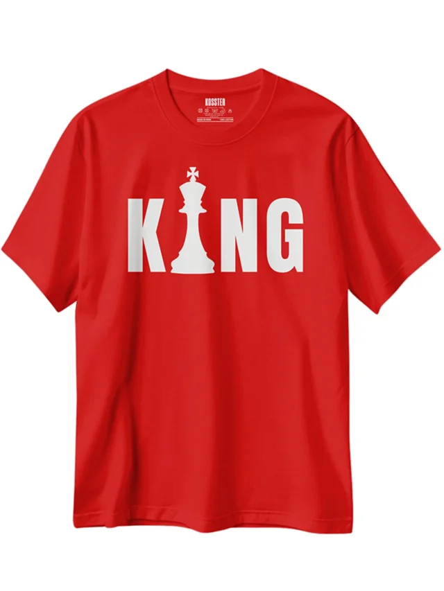 red t-shirt